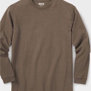 Duluth Trading Co Dark Brown Long Sleeve Shirt